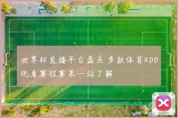 世界杯直播平台盘点 多款体育app观看赛程赛果一站了解